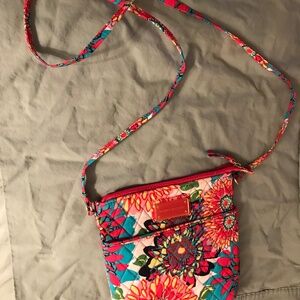 Tommy Hilfiger  red print shoulder bag purse